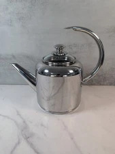 Calphalon Stainless Steel Tea Kettle 2 Qt #4302 & Lid Stovetop Coffee Hot Water