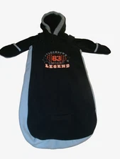 6-9 OKIE DOKIE  2 pc Boys Navy Blue Hooded SNOW SUIT - PRAM w/Seat Belt Open NWT