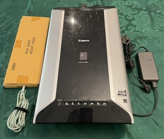 Canon CanoScan 8800F Flatbed Scanner complete with film carriers and PSU