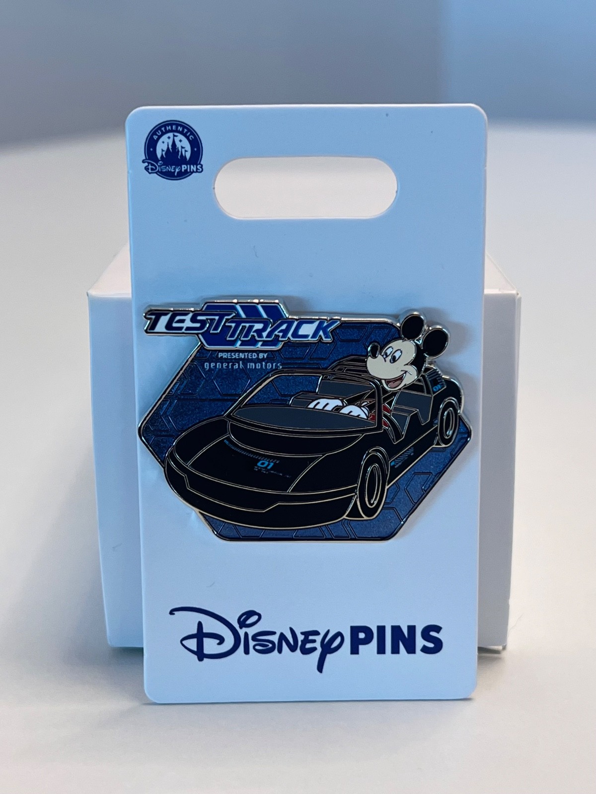 2025 Disney Parks Epcot Test Track Attraction By GM Mickey Mouse OE Pin