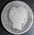 1895-P BARBER LIBERTY DIME - BETTER DATE!
