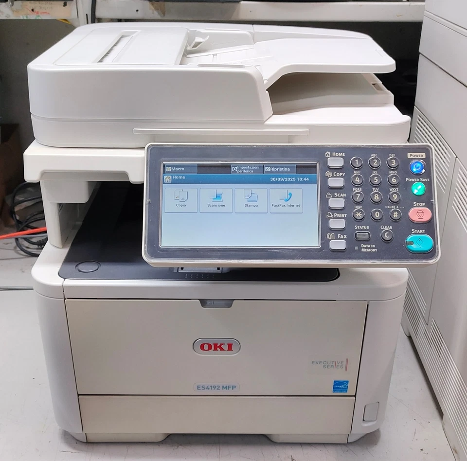 OKI ES4192 MFP - Stampante Laser Multifunzione di Rete RICONDIZIONATA - Immagine 2 di 4