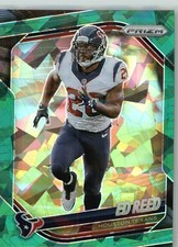 2025 Panini Prizm #216 Ed Reed Green Ice