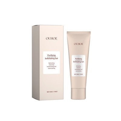 Gentle Exfoliating Gel, Pore Minimizing Brightening Face Scrub for All Skin Type
