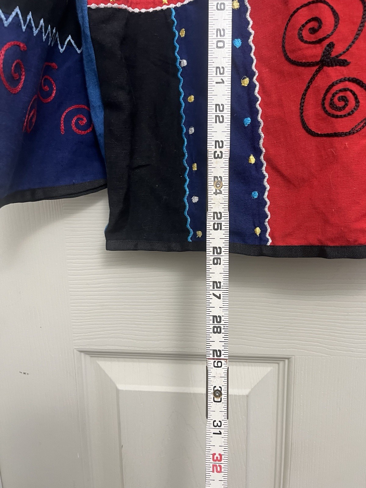 VTG Julia Kim Chenille Patchwork Jacket Womens M … - image 6