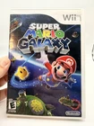 Super Mario Galaxy Nintendo Wii Game Complete w/ Manual & Club Nintendo Insert