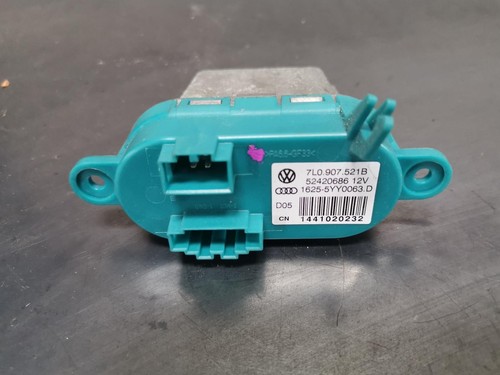 AUDI Q7 FAN SPEED RESISTOR 4L, P/N 7L0907521B, 09/06-08/15 06 07 08 09 10 11 12