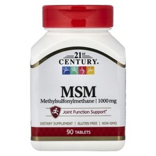 MSM, 1,000 mg, 90 Tablets