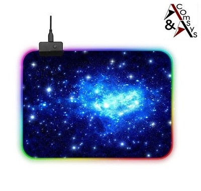 Mouse Pad RGB Bunte LED Beleuchtung Gaming Mauspad Matte PC Spiele 35x25CM PD-04