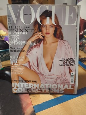 VOGUE mag March-2004 NATALIA VODIANOVA  Daria Werbowy Polina Kouklina Gemma Ward