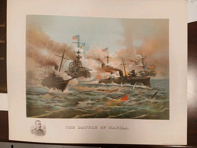 #ad #ad Battle of Manila Naval Poster $102.00