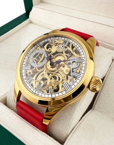 STUNNING VINTAGE ROLEX LEVER MOVEMENT IN A NEW QUALITY CASE, FULLY SERVICED.