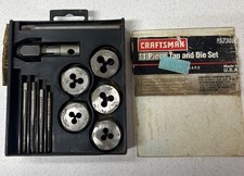 Vintage Craftsman 11 Piece Tap Die Set 9-52308 Made in USA
