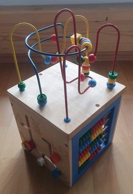 Baby Motorik Würfel Holz Spielzeug
