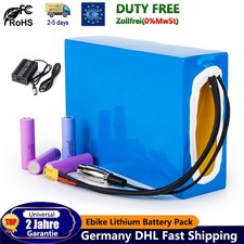 batteria ebike 36V 48V 60V 72V 40Ah 24Ah litio per motore 0~5000W scooter elettrico