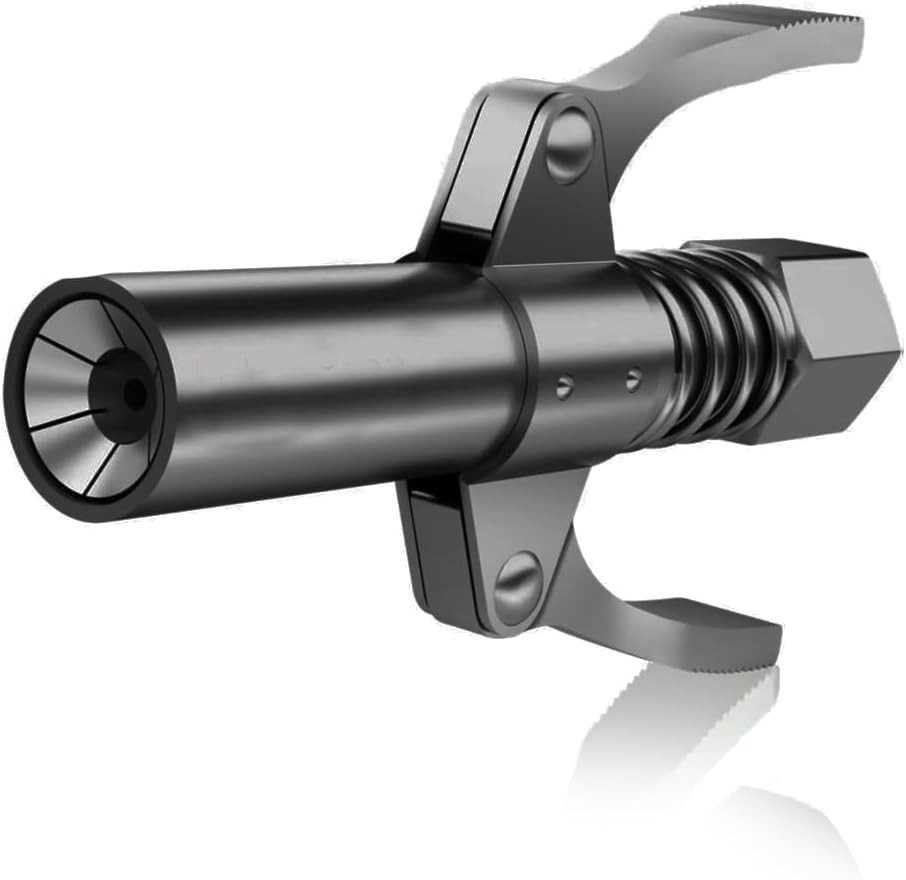 Grease Gun Coupler, Leakproof Grease Gun Tips with Quick Lock Release, High Pres