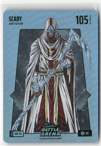 2026 Bo Jackson Battle Arena #BBF-113 Terry McLaurin SCARY Blue Battlefoil