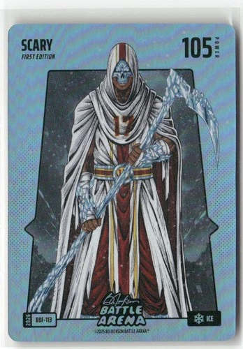 2026 Bo Jackson Battle Arena #BBF-113 Terry McLaurin SCARY Blue Battlefoil