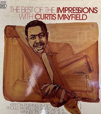 The Best Of The IMPRESSIONS With CURTIS MAYFIELD / LP