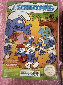 Nintendo NES / Les Schtroumpfs / Jeu PAL FRA CIB / Nintendo Entertainemen System