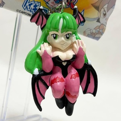 Vampire hunter savior Darkstalkers figure key chain Morrigan Capcom Japan m689