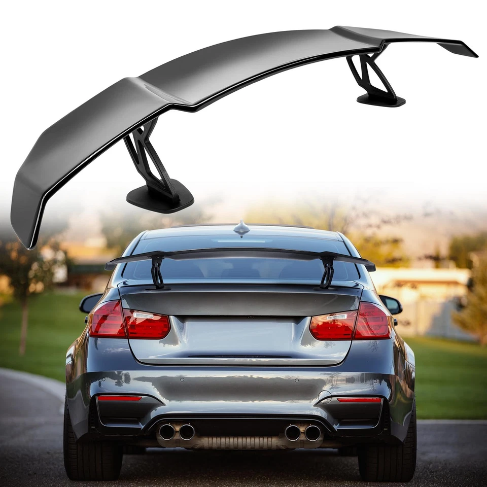 Alerón trasero de maletero de coche para VW Volkswagen Passat 55"" estilo GT carreras negro Foto 4 de 4