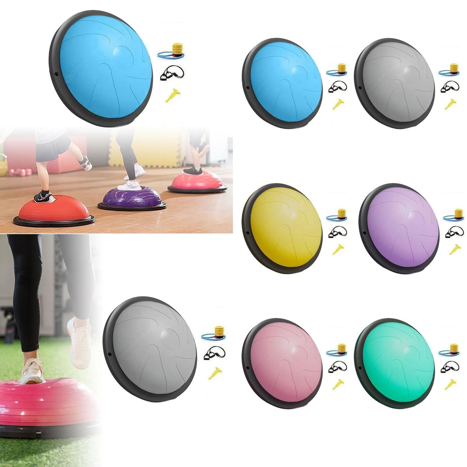 Halber Gymnastikball 18 Zoll Balance Ball für Home Yoga Krafttraining