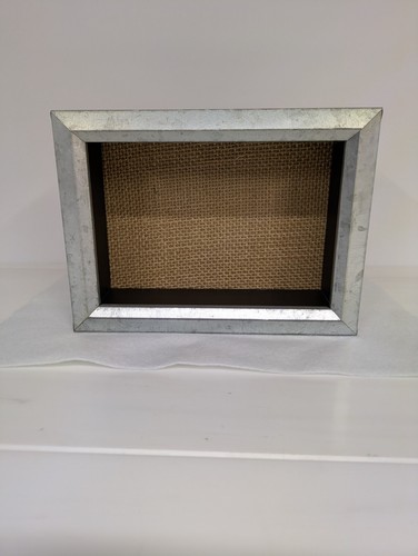 BURLAP SHADOW BOX FROM MICHAELS