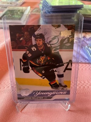 2023-24 Upper Deck Series 1 - Young Guns Jakob Pelletier #208 (RC)