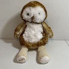 Scentsy Buddy Oakley the Owl 15" Stuffed Plush Animal Toy Lovey Soft Brown