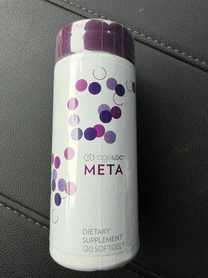 Nuskin ageLOC Meta Dietary Supplement Softgels - 120 Count exp: 08/27