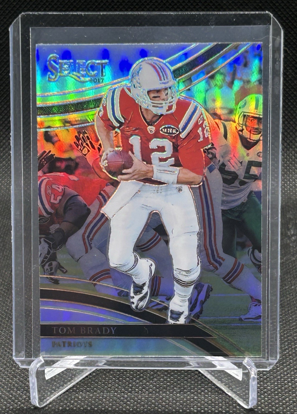 2017 Panini Select Field Level Silver Prizm Tom Brady #286