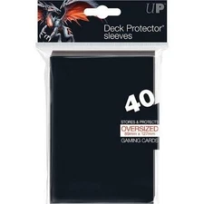 Ultra Pro ULP85381 Oversized Top Loading Deck Protector Sleeves44; 40 Count