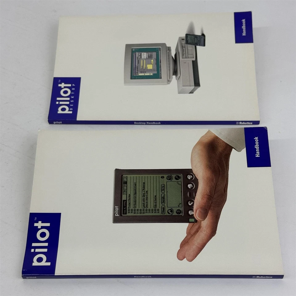 1996 US Robotics Pilot Desktop Computer And Palm Pilot Handbooks - Image 3 of 4