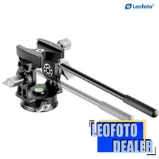Leofoto VH-30 2-way Long Lens Head Monopod with Handle and QR Plate s