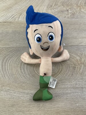 Nickelodeon Bubble Guppies GIL Mermaid Boy 10  Plush Stuffed Doll NICK JR