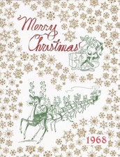 1363 6c CHRISTMAS - TAGGED - Linn's Christmas Souvenir