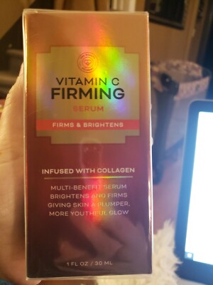 The Beauty Foundry FIRMING Vitamin C Face Serum 1 oz NEW/SEALED