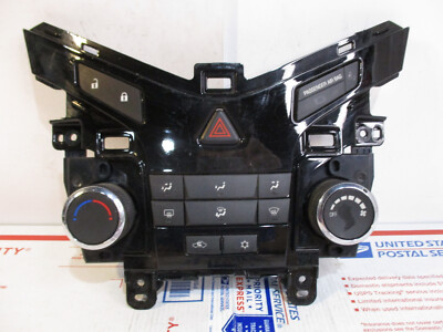    2013 CHEVY CRUZE AC HEATER CLIMATE CONTROL TEMPERATURE FAN REAR DEFROSTER