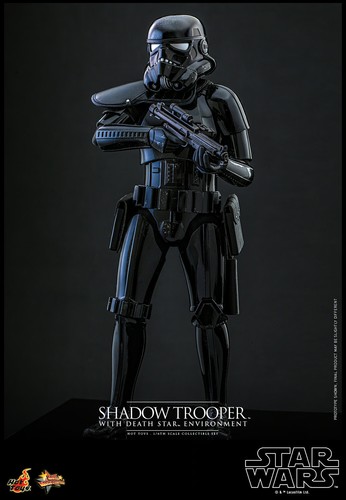 Figura Hot Toys Star Wars Shadow Trooper con entorno Estrella de la Muerte escala 1/6 - Imagen 16 de 17