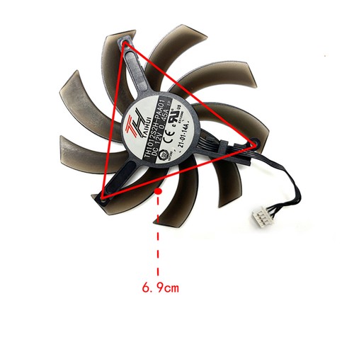 Brand New Graphics Card Cooling Fan for PALIT RTX2060/GTX1660/1660TI/1660S - 第 8/12 張圖片