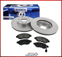 Bremsscheiben + BelÄGe Vorne FÜR Citroen Jumper Fiat Ducato Peugeot Boxer