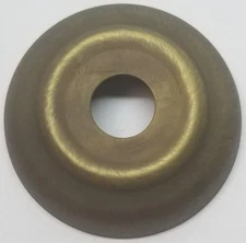 ANTIQUE BRASS Bed Finial ball washer mount bracket spacer rail post frame foot 