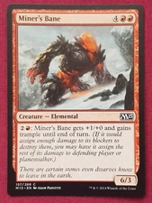 Magic The Gathering 2015 CORE SET M15 MINER'S BANE red card MTG