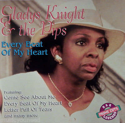 Gladys Knight & the Pips - Every Beat of My Heart (CD, 1995, Retro) (Prime Cuts)