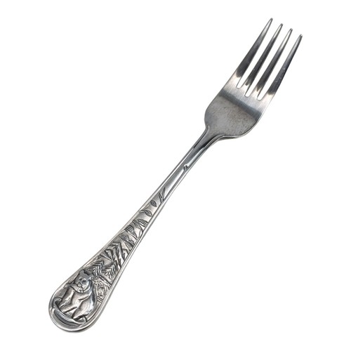 Customcraft CUS19 Stainless Taiwan Daffodil Floral Silverware CHOICE Flatware