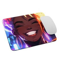 Mouse pad smile girl