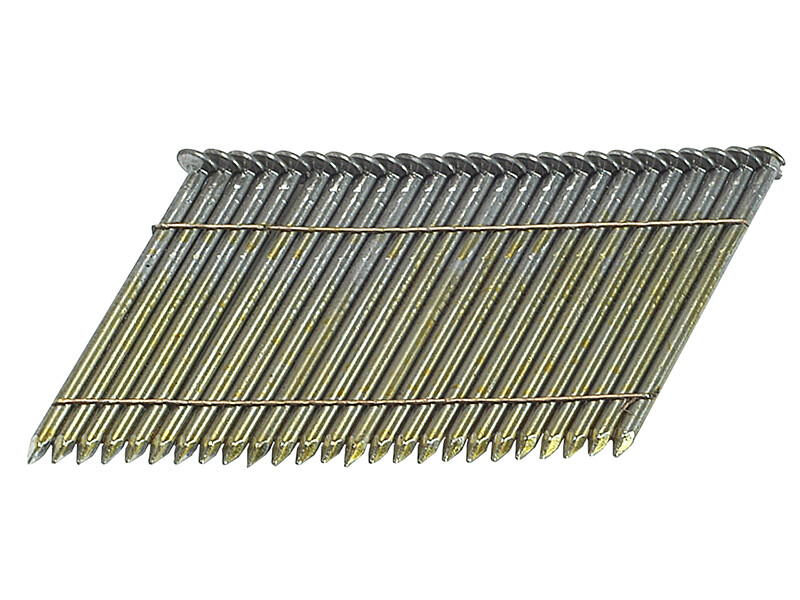 Bostitch 28° Luminoso Anello Gambo Bastone Chiodi 3.1 x 90mm (Confezione 2000)