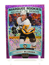 2019-20 O-PEE-CHEE OPC PLATINUM #156 TEDDY BLUEGER Violet Pixels