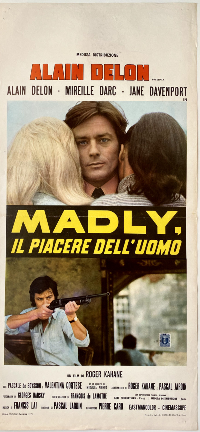 Locandina di Madly, il piacere dell'uomo (1970)